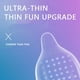 thumbnail image 3 of Pack of 10 ultra-thin natural latex condoms for men, 0.01 mm, 3 of 4