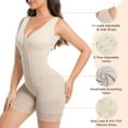 thumbnail image 6 of SEISSO Body Shaper One Piece, Plus Size Shapewear Waist Trimmer, Tummy Slimmer, Butt Lifter Khaki 7 Sizes Available Supports Beautiful Body Lines, 6 of 7