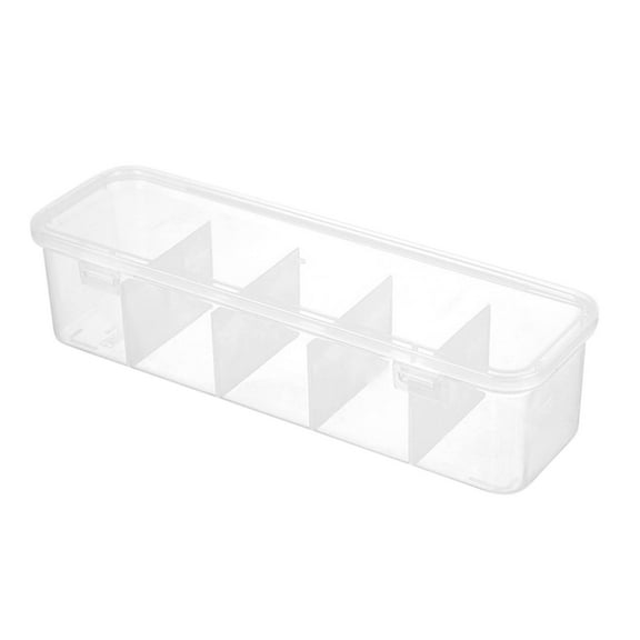 NSESSHome Transparent Book Storage Box Sorting And Packaging Book Shelf Storage Box Desktop Children's Picture Book Storage Box