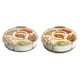 thumbnail image 5 of Bandeja portátil Monstrate para verduras con tapa contenedor transparente Visible para aperitivos Cocina y Comedor giratorio, 5 of 6