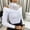 White, variant on Babysbule Tops for Women Clearance Fashion Women's Pure Color Lace Splicing strapless Long sleeve Tops Blouses