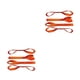 thumbnail image 1 of Speravity 4 tiras de nailon para playa, estables y duraderas para un rendimiento sólido, para colgar cordones pesados. Naranja*2.5*46cm 2piezas, 1 of 6