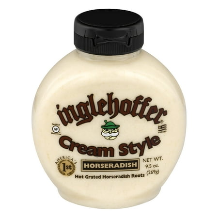 (3 Pack) Inglehoffer Cream Style Horseradish, 9.5 (The Best Horseradish Sauce)