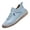 Sky Blue, variant on NOKIO Women's S𝗅ip On B𝗈𝗈𝑡𝑠 Shoes for Outdoor Walking, Adjustable Strap Sneakers Lightweight High Top Sport Shoes Comfortable Soft F𝗅a𝗍s L𝗈afers