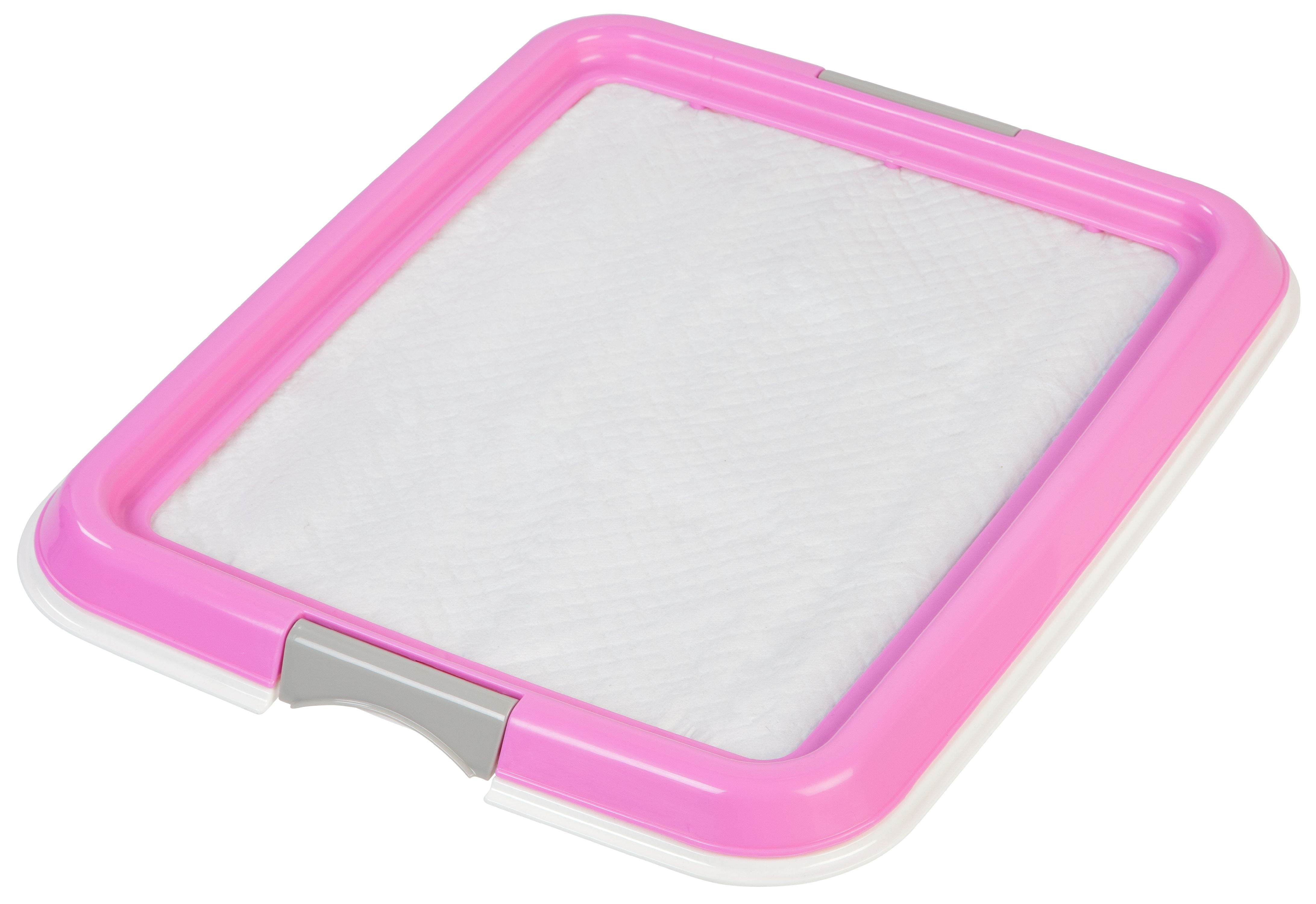  Gadpiparty Pet Toilet Wee Pads for Dogs Pee Pad Holder Pet  Training Puppy Indoor Dog Toilet Tray Puppy Pad Holder Tray with Grate  Puppy Sit Pad Puppy Training Pads Pink