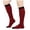 Watermelon Red, variant on AWZXDE Long Socksd Knee High Socks Colorful Contrast Knee‑High Socks Soft Stretch Socks For Party Daily Outfit