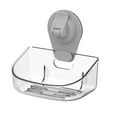 thumbnail image 4 of Mainstays Wall-Mounted Suction Soap Dish, Easy to Install, No Tools Needed, Clear, 4 of 10