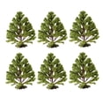 thumbnail image 2 of Arbre Modèle de Paysage 6x 8 cm *pour Aménagement de Jardin Décoration 1:100 Vert Foncé, 2 of 10
