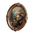 thumbnail image 4 of veasfak Vintage Oval Picture Frame European Style Baroque for Living Room Table Home, 4 of 9