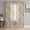 Sand, Black, Red, variant on Abstract Tribal Arrows Sheer Curtains 45 Inch Length 2 Panels Set, Boho Middle Century Sand Vertical Voile Window Treatment Rod Pocket Small Kitchen Curtains Drapes for Bedroom 52"x45"x2