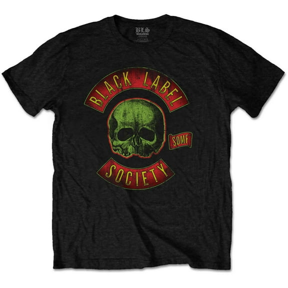 Black Label Society Unisex T-Shirt Skull Logo (Small)