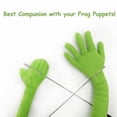 thumbnail image 4 of Puppet Lacroky Kermit Frog con barra de control y 50 pegatinas de 60 cm, 4 of 8