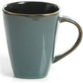 thumbnail image 6 of Gibson Home Soho Lounge Soft Square Dinnerware Set, 16pc,Teal Green, 6 of 7