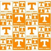 University of Tennessee Fine Cotton Classic Geometric Design-Sold by the Yard