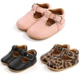 thumbnail image 2 of Zapatos De Bebé, Zapatos De Bebé Unisex Para Niñas, Botas Antideslizantes Suaves De Cuero Pu, Zapatos De Cuna Para Recién Nacidos seitruly BA001152-01, 2 of 6