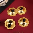 thumbnail image 3 of Miangastore 2 Pairs Finger Cymbals Belly Dancing Hand Cymbals with Plum Blossom Lace Percussion Musical Instrument for Dancer Party, 3 of 8
