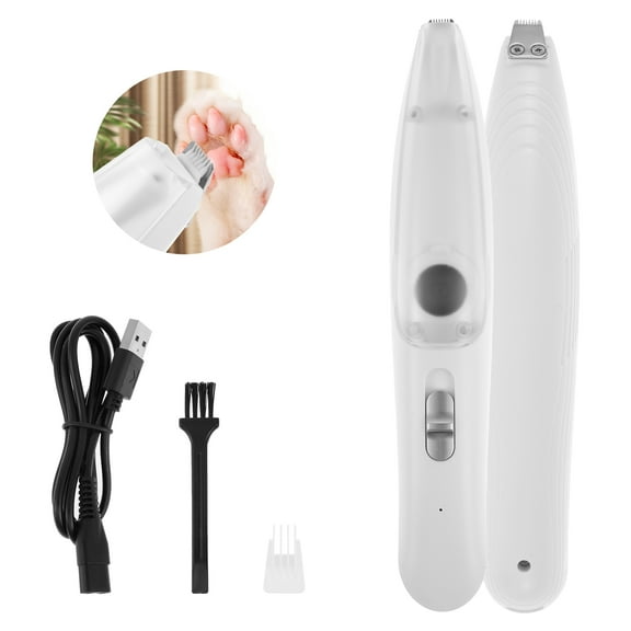 Dog Clippers,Cordless Small Pet Hair Grooming Trimmer,Low Noise for Trimming Dog's Hair Around Paws,Eyes,Ears,Face,Rump