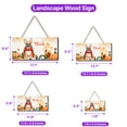 thumbnail image 5 of Happy Thanksgiving French Bulldog with Turkey Pumpkins Autumn Vibes Landscape Wood Sign Dog Lover Gifts Hanging Wall Home Decor - 12018, 5 of 5