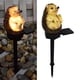 thumbnail image 4 of Estatuilla con forma de erizo, luces de estaca de jardín con energía Solar, luz impermeable para porche kusrkot luz de jardinería, 4 of 8