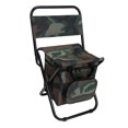 thumbnail image 2 of Silla Silla Silla plegable Bolsas enfriadoras de hielo Senderismo Camping Pesca Taburete (Camuflaje), 2 of 3