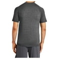 thumbnail image 2 of Yellow Rooster Mens Tri-Blend Wicking Raglan Tee Dark Grey Heather XS, 2 of 6