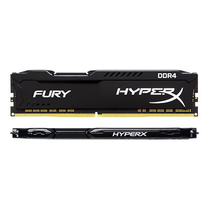 HyperX Technology Fury 16GB (2 x 8GB) DDR4 2400MHz DRAM (Desktop Memory) CL15 1.2V DIMM (288-pin) Black - HX424C15FB2K2/16 - Walmart.com