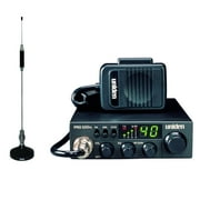 Uniden PRO520XL 40-Channel 4-Watt Compact CB Radio and Tram Antenna Kit