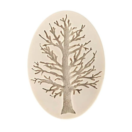 

3D Tree Silicone Fondant Mold Cake Decorating Chocolate Sugarcraft Baking Mould，silicone molds