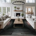 thumbnail image 3 of 3D Optical Illusion Area Rugs 8'x10', Small Throw Rugs for Living Room Patio, Visual Trap Looks Like Deep Wood Grain Hole Indoor Outdoor Rug Non-Slip Low Pile Carpet Runner Reversible Floor Mats, 3 of 8