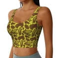 thumbnail image 2 of Kdxio Countryside Pumpkin Tractor Print Workout Crop Tank Top for Women Racerback Yoga Tank Tops Athletic Sports Shirts Exercise Undershirts, 2 of 5