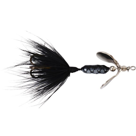 Yakima Bait Wordens 206-MSBL Rooster Tail in-Line Spinner, 2", 1/16 oz