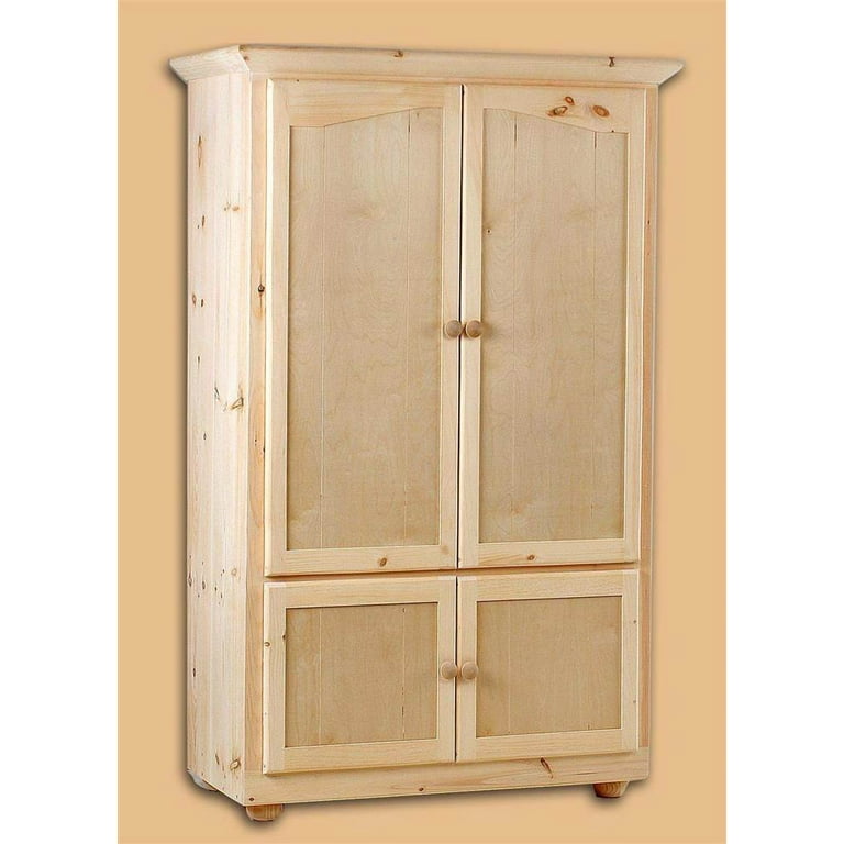 Unfinished wardrobe cheap