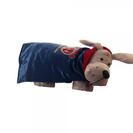 Super Dog Costume - Blue Velvet Cape Size Small 5 - 15 lbs by Target