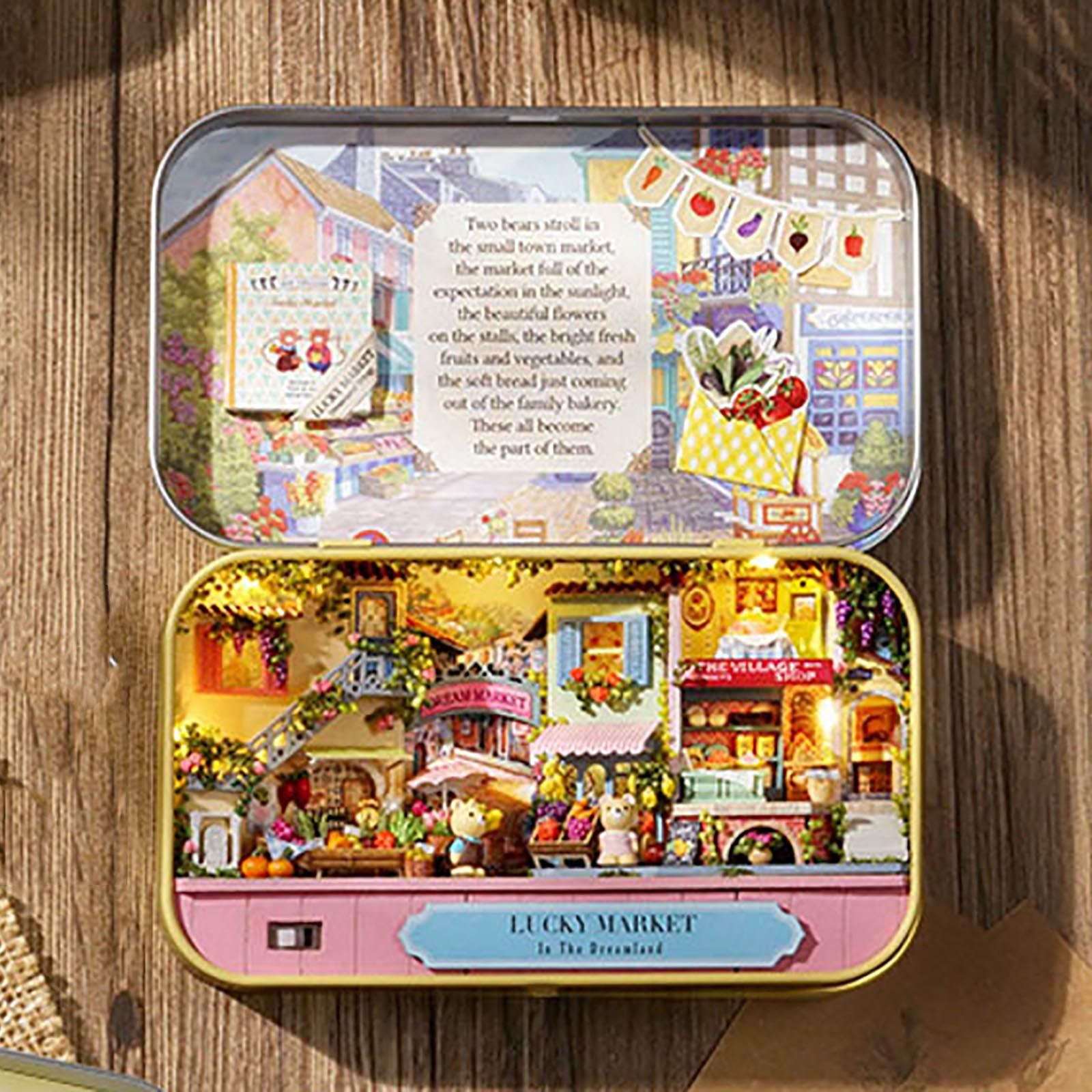 DIY Model Kit Assembly Toy Arts and Crafts Building Project for Kids Adults