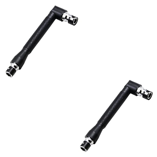 Kenally Socket Wrench L-shaped Handheld Spanner Double Reusable Tool Woodworking Maintenance Ratcheting Electricity Repairing Head 1 2piezas Kenally CBP161915