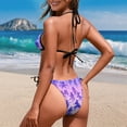 thumbnail image 5 of Chririnla Tropical Gradient Palm Tree Halter Bikini Set - Sexy Two-Piece Triangle Swimsuit for Beach Vacation & Pool Party | Quick Dry, Figure Hugging Design, 5 of 9