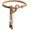 Coconut Brown, variant on Bohemian Woven Belt Boho Women Belt Brown Tassel Weaving Knotted Macrame Braided Bead Ring Apparel Decorative Long Wrap Skinny Chain for Women Lady Dress Cloth Skirt