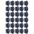 thumbnail image 1 of 30pcs Metal Cord Lock End Toggle, Double Hole Spring Stopper Fastener Slider Toggles End For Drawstring Clothing Shoelaces Backpack Lanyard, 1 of 8