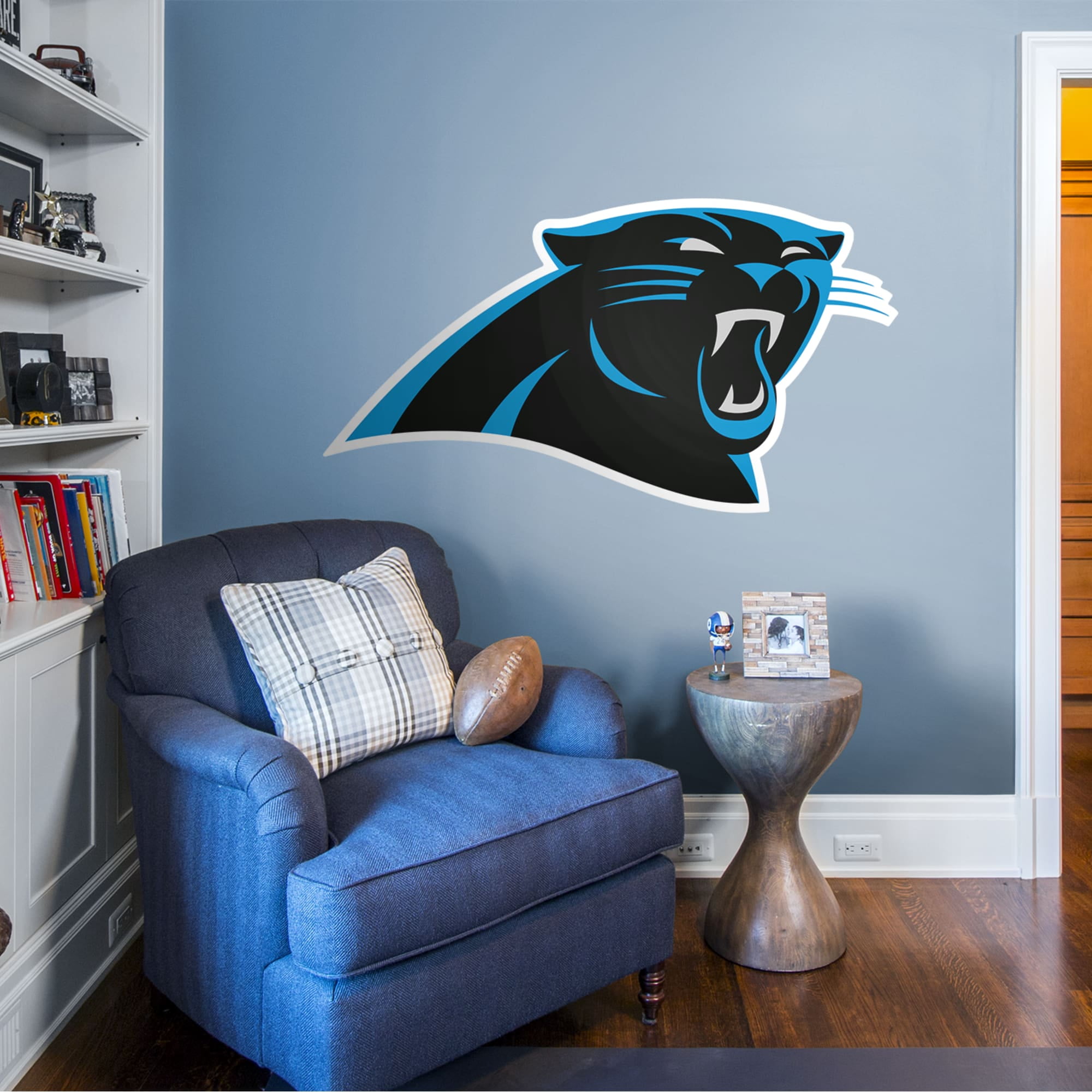 Fathead Carolina Panthers Logo Giant Officially Licensed Nfl