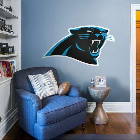 Fathead Carolina Panthers Logo Giant Officially Licensed Nfl Removable Wall Decal
