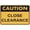 Warning Sign 4, variant on Caution Closed for Maintenance Aluminum Sign 12 x 8 Inches - UV Ink Printed, Durable for House, Business, Indoor Outdoor Office, Store, Facility Maintenance