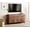 Brown, variant on Modern 63" TV Stand with Adjustable Shelves & Metal Base, Entertainment Center for TVs Up to 70 Inch,Mocha