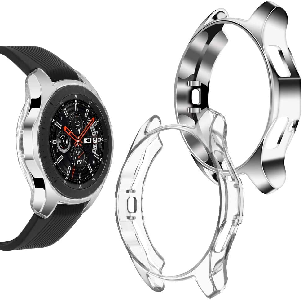 Compatible Samsung Galaxy Watch 46mm Case 18 For Sm R805 And Sm R800 And Gear S3 Frontier Sm R760 2 Packs Soft Tpu Smart Shockproof Case Cover Bumper Protector Clear Walmart Com Compatible Samsung Galaxy Watch 46mm Case 18 For Sm R805 And Sm R800 And Gear S3 Frontier Sm R760 2 Packs Soft Tpu Smart Shockproof Case Cover Bumper Protector Clear Walmart Com