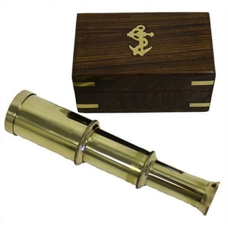 1920 Brass Maritime 15x Vintage Pirate Spyglass Telescopio P | Meses sin interés 1920 Brass Maritime 15x Vintage Pirate Spyglass Telescopio P | Meses sin interés