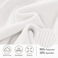 thumbnail image 6 of Wide Leg Corduroy Pants for Women Casual Lounge Drawstring Elastic Waist Work Pants with Pockets, 6 of 7