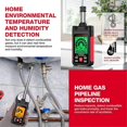 thumbnail image 2 of HT609 Pro Combustible Gas Detector Retractable 50-1000PPM Sound & Screen Alarm Natural Methane Gas Detector, 2 of 5