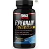Forebrain Pro Gamer Brain Booster, Gamer Supps to Increase Focus and Awareness, Improve Reaction Time, and Protect Eyes from Blue Light, Gaming Supplement, Nootropic, Force Factor, 80 Capsules