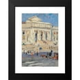 thumbnail image 2 of Colin Campbell Cooper 11x14 Black Modern Framed Museum Art Print Titled - New York Public Library (circa 1912), 2 of 5