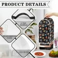 thumbnail image 4 of Yuyamidu Coffee Blender Covers for Kitchen Santa Juicer Cover Universal Food Processor Dust Cover Christmas Kitchen Appliances Protector Cover with Handle, 4 of 6
