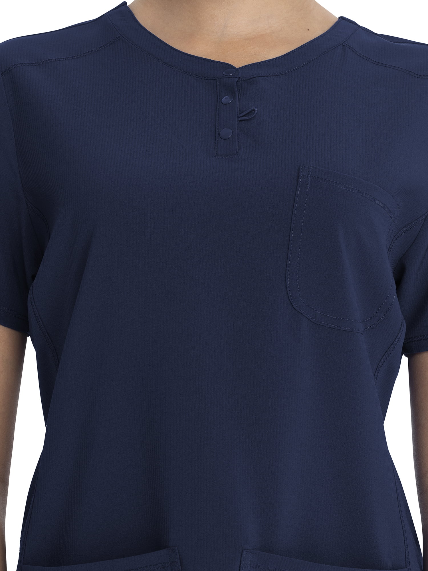 Scrubstar Women's Supreme Stretch Antimicrobial V-Neck Placket Scrub Top WM01T902